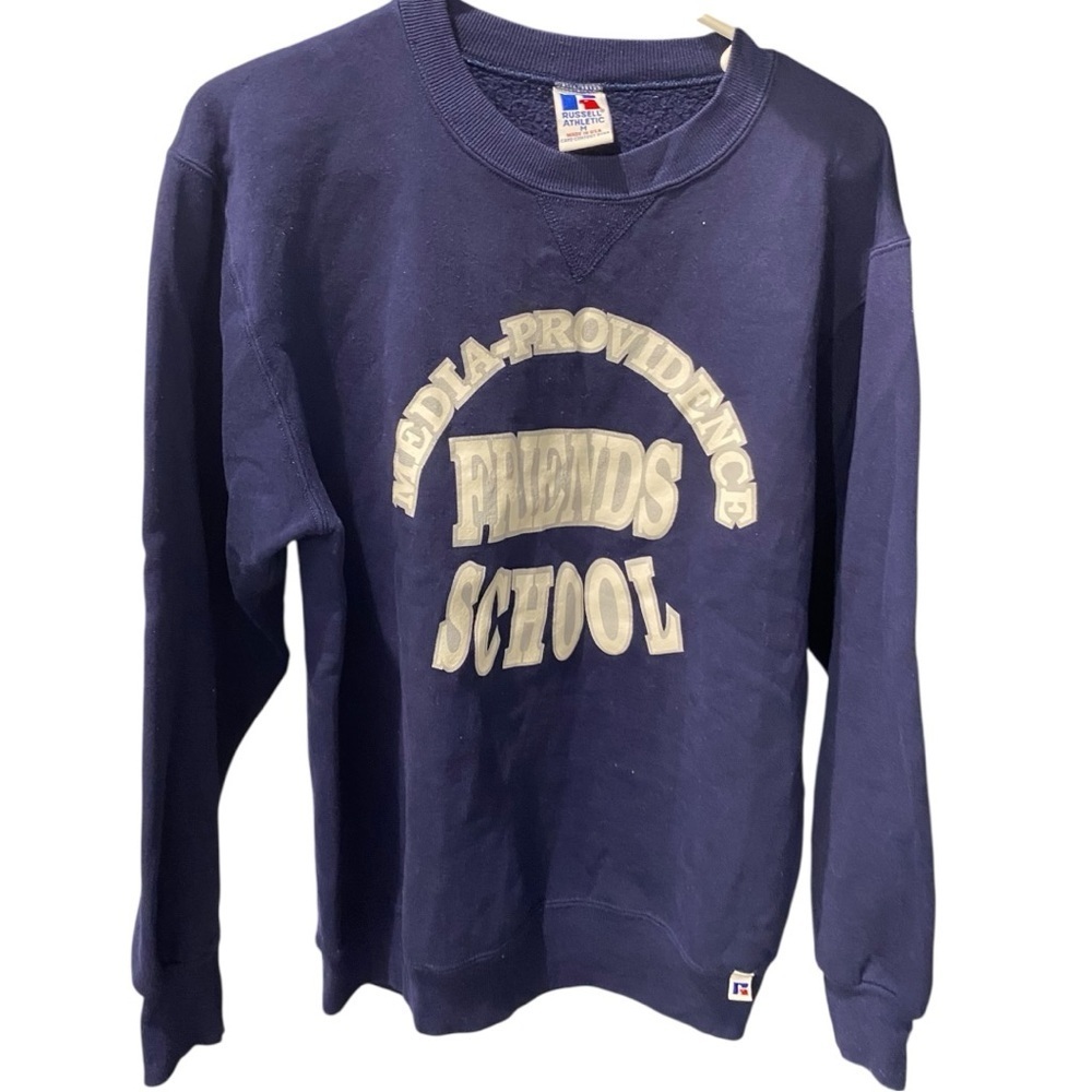 VTG retro Men’s Vintage Sweatshirt Media-Providence Friends School old school - Picture 3 of 8